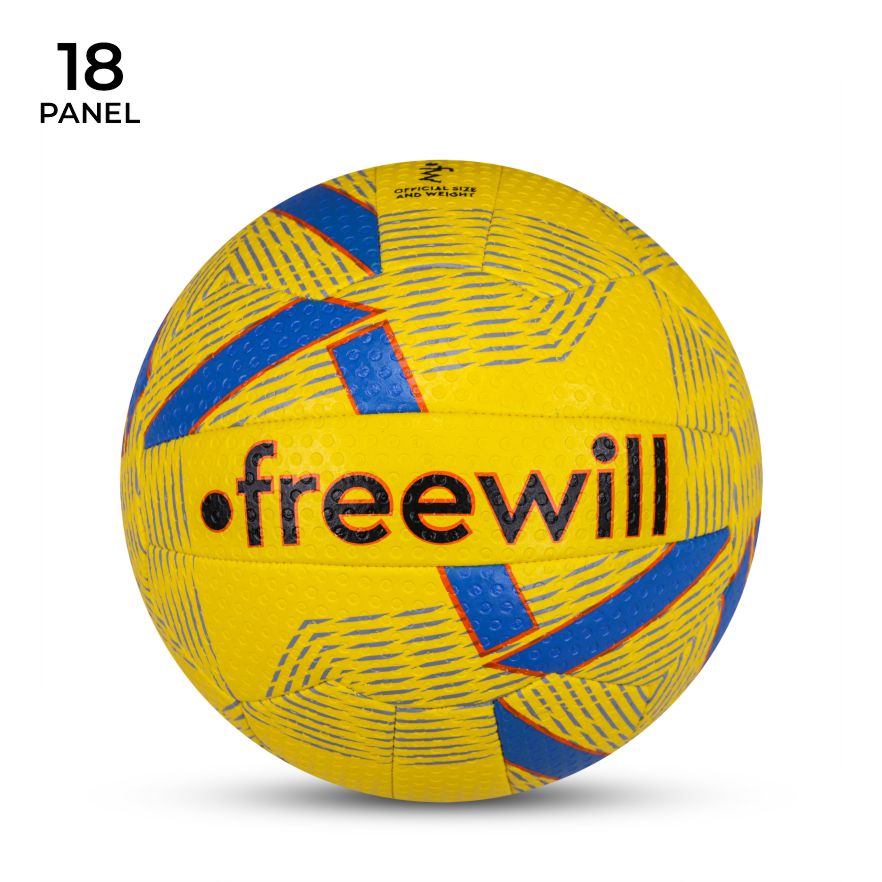 Netball_Power Stitched_Yellow – Freewill